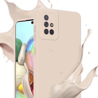 Samsung Galaxy A71 4G Deksel case (rosa)