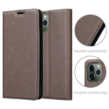 iPhone 12 / 12 PRO lommebokdeksel case (brun)