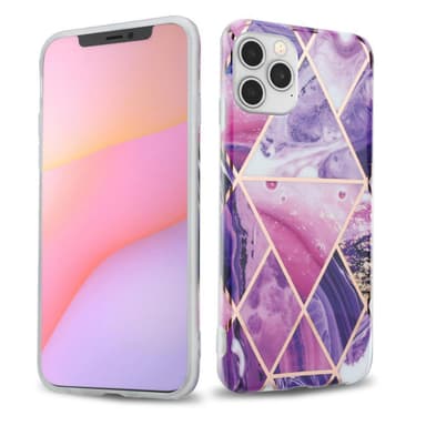 iPhone 12 / 12 PRO lommebokdeksel etui (lilla)