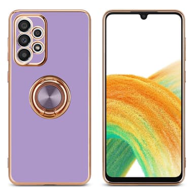 Samsung Galaxy A33 5G silikondeksel case (lilla)
