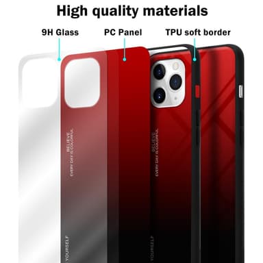 Deksel iPhone 11 PRO Case Cover (svart)