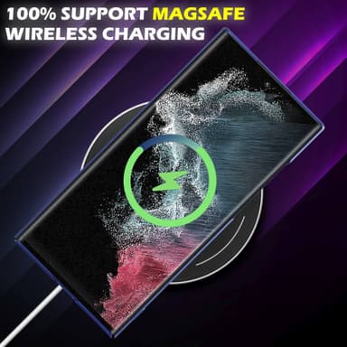 Deksel Samsung Galaxy S22 ULTRA Case Cover (blå)