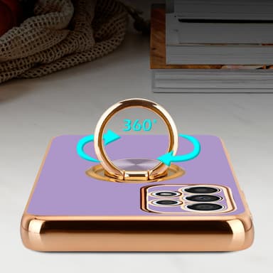 Samsung Galaxy A33 5G silikondeksel case (lilla)
