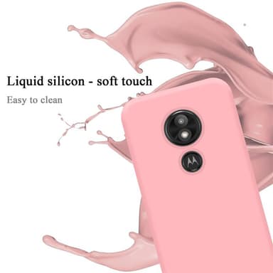 Motorola MOTO E5 PLAY GO silikondeksel case (rosa)