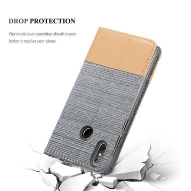 Cubot J3 PRO lommebokdeksel etui (grå)