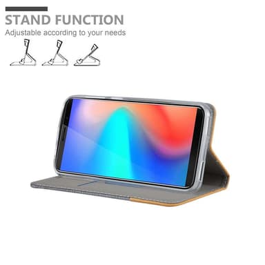 Cubot J3 PRO lommebokdeksel etui (grå)
