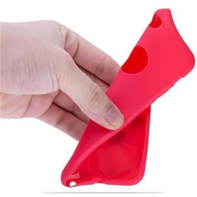 Deksel iPhone 6 PLUS / 6S PLUS Silikon cover (rød)