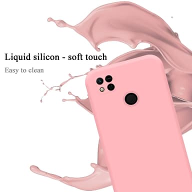 Xiaomi RedMi 9C / RedMi 10A silikondeksel case (rosa)