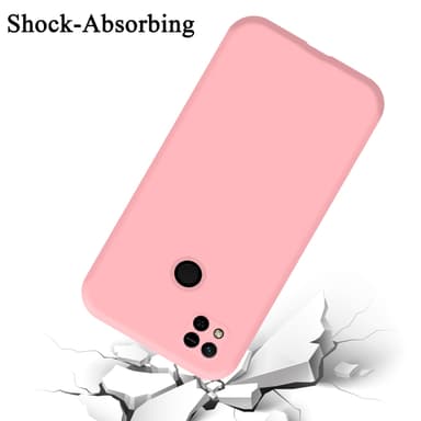Xiaomi RedMi 9C / RedMi 10A silikondeksel case (rosa)