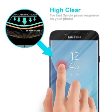 Samsung Galaxy J7 2018 Skjermbeskytter Skärmskydd