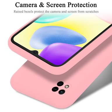 Xiaomi RedMi 9C / RedMi 10A silikondeksel case (rosa)