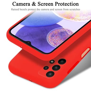 Samsung Galaxy A23 4G / 5G silikondeksel case (rød)