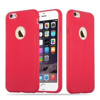 Deksel iPhone 6 PLUS / 6S PLUS Silikon cover (rød)