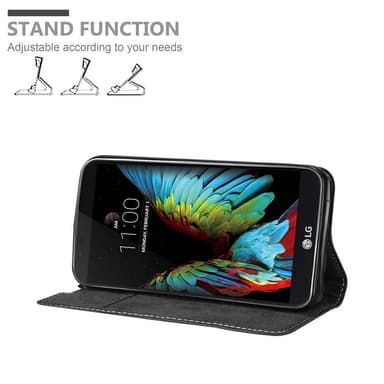LG K10 2016 Deksel Case Cover (svart)
