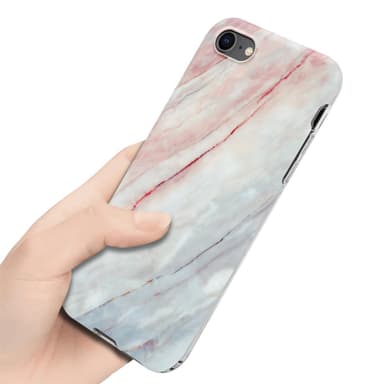 iPhone 7 / 7S / 8 / SE 2020 lommebokdeksel etui (rosa)
