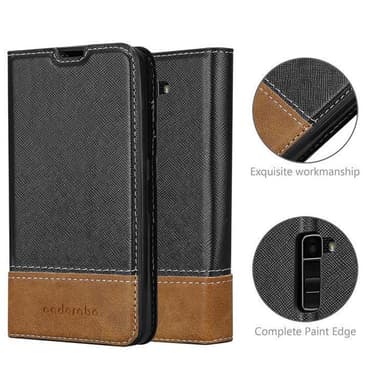 LG K10 2016 Deksel Case Cover (svart)