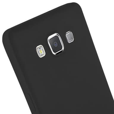 Deksel Samsung Galaxy A5 2015 Silikon cover (svart)