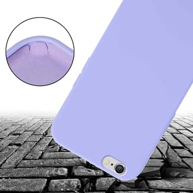 Deksel iPhone 6 / 6S med Halskjede (lilla)