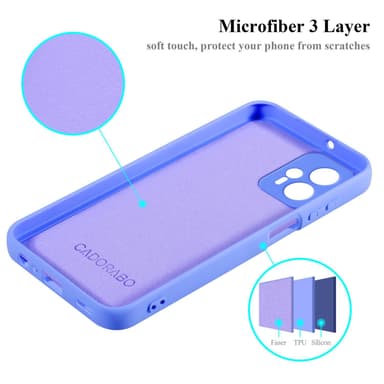 Motorola Moto G13 / G23 silikondeksel case (Lilla)