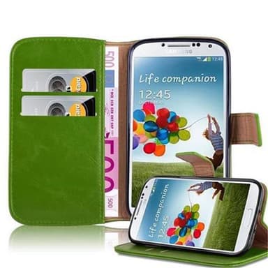 Samsung Galaxy S4 lommebokdeksel etui (grønn)