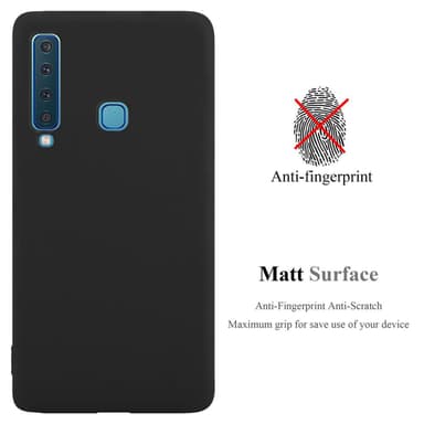 Deksel Samsung Galaxy A9 2018 Silikon cover (svart)