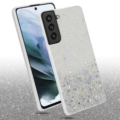 Samsung Galaxy S21 FE Silikondeksel Glitter