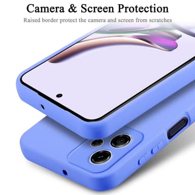 Motorola Moto G13 / G23 silikondeksel case (Lilla)