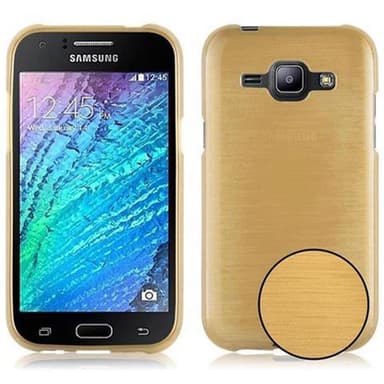 Samsung Galaxy J1 2015 silikondeksel cover (gold)