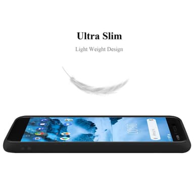 Deksel Nokia 6.1 Silikon cover (svart)