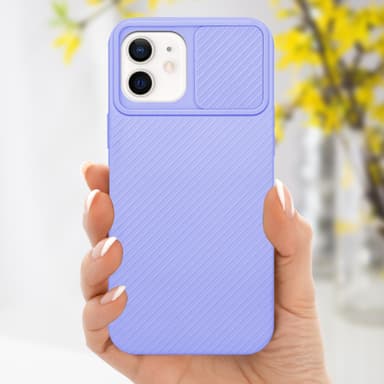 Deksel iPhone 12 cover (lilla)