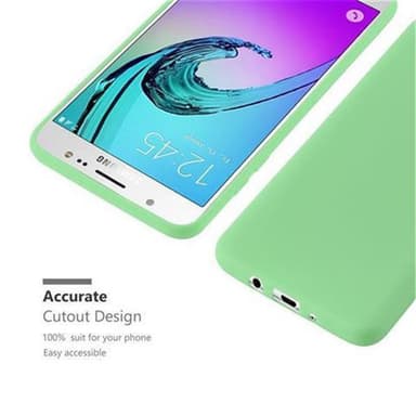 Deksel Samsung Galaxy J5 2016 Silikon cover (grønn)