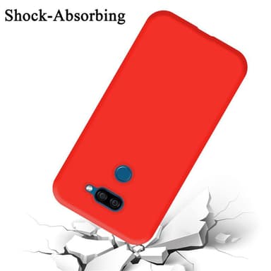 LG K40S silikondeksel case (rød)