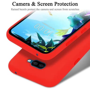 LG K40S silikondeksel case (rød)