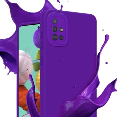 Samsung Galaxy A51 4G / M40s Deksel case (lilla)
