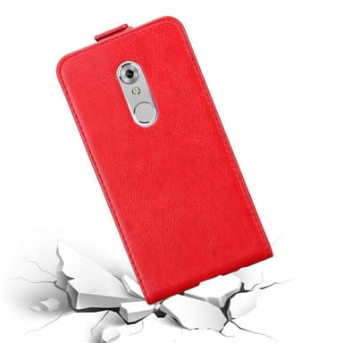 ZTE Axon 7 deksel flip cover (rød)
