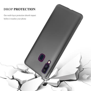 Deksel Samsung Galaxy A40 Case Cover (grå)