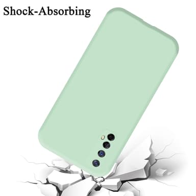 Realme 7 5G silikondeksel case (grønn)
