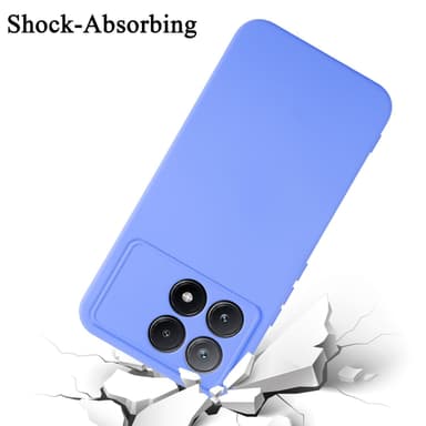 Xiaomi Poco X6 Pro silikondeksel case (Lilla)