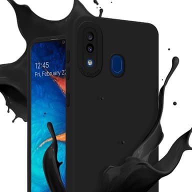 Samsung Galaxy A20 / A30 / M10s Deksel case (svart)