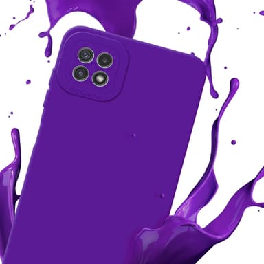 Samsung Galaxy A22 5G Deksel case (lilla)