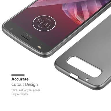 Deksel Motorola MOTO Z2 Case Cover (grå)