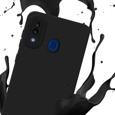 Samsung Galaxy A20 / A30 / M10s Deksel case (svart)