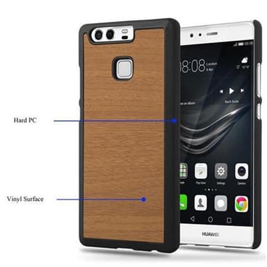 Huawei P9 Hardt Deksel Case (brun)
