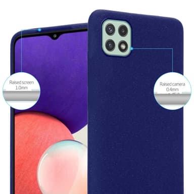 Deksel Samsung Galaxy A22 5G case (blå)