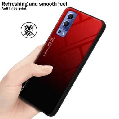 Deksel Vivo Y52 5G / Y72 5G Case Cover (svart)
