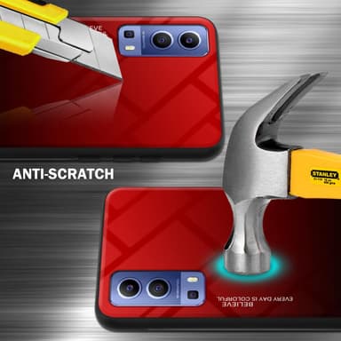 Deksel Vivo Y52 5G / Y72 5G Case Cover (svart)