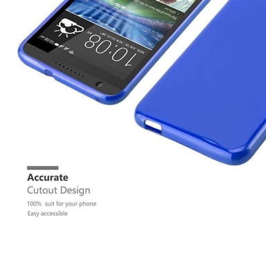 HTC Desire 820 silikondeksel cover (blå)
