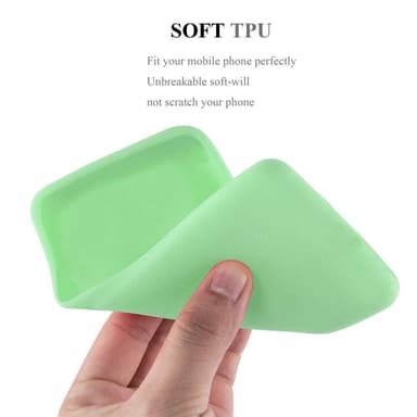 Deksel Samsung Galaxy A7 2015 Silikon cover (grønn)