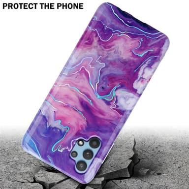 Samsung Galaxy A32 5G lommebokdeksel etui (lilla)