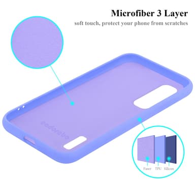 Oppo FIND X2 PRO silikondeksel case (lilla)
